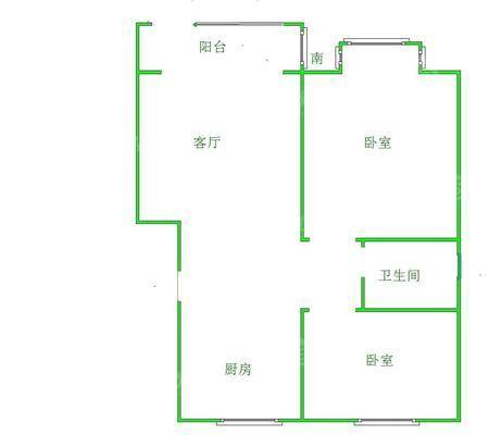 弘仁里2室2厅1卫84㎡