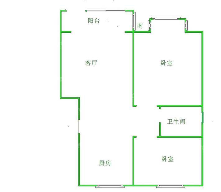 弘仁里2室2厅1卫84㎡