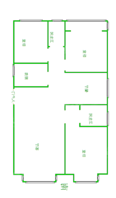 贻成御景国际3室2厅2卫139㎡