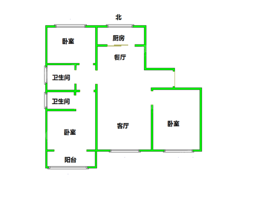 荣盛花语馨苑3室2厅2卫123㎡