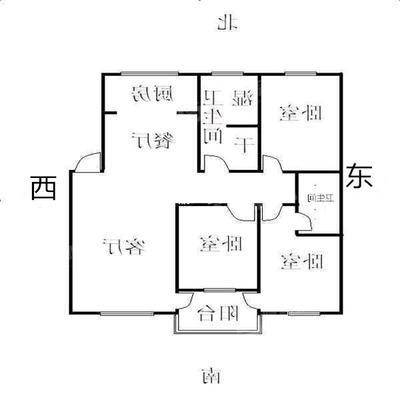 天天购物小区3室2厅2卫125㎡