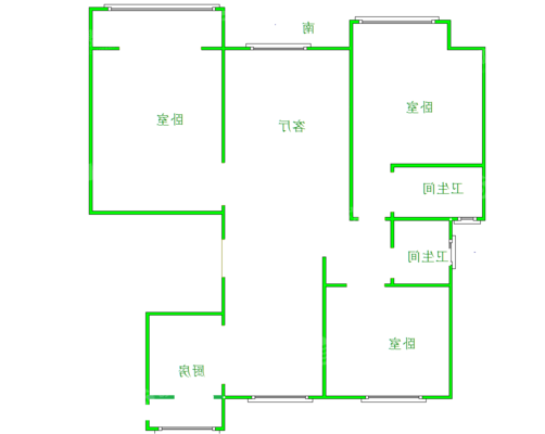 皇家壹里（A区）3室2厅2卫139㎡