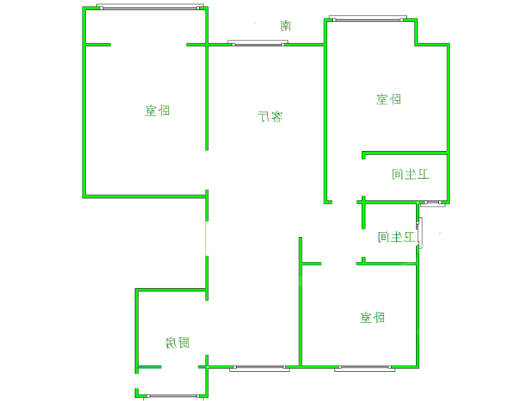 皇家壹里（A区）3室2厅2卫139㎡
