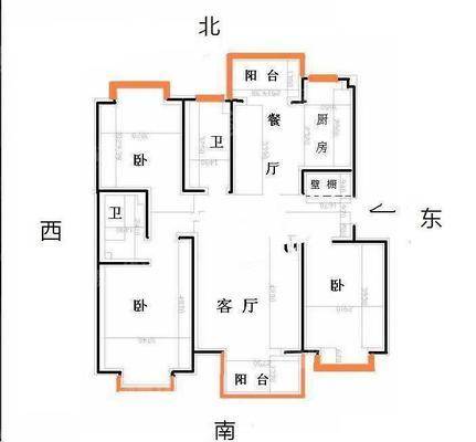 盛泽城市花园3室2厅2卫122㎡