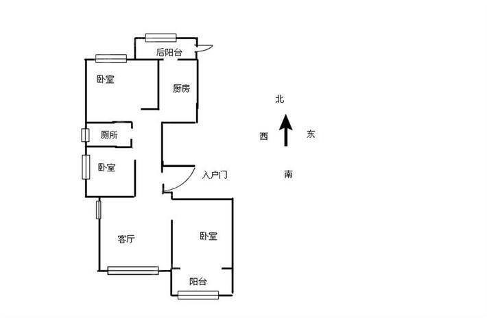 御景狮城11-22#3室2厅1卫118㎡