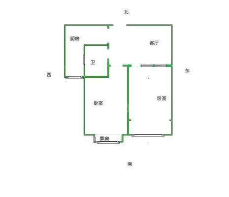 嘉禾一方二期2室1厅1卫76㎡