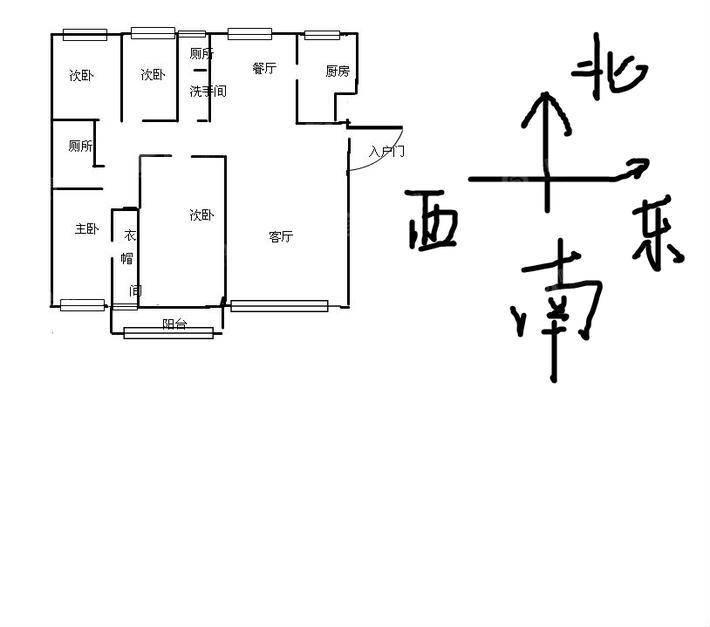 万泰阳光花园4室2厅2卫166㎡