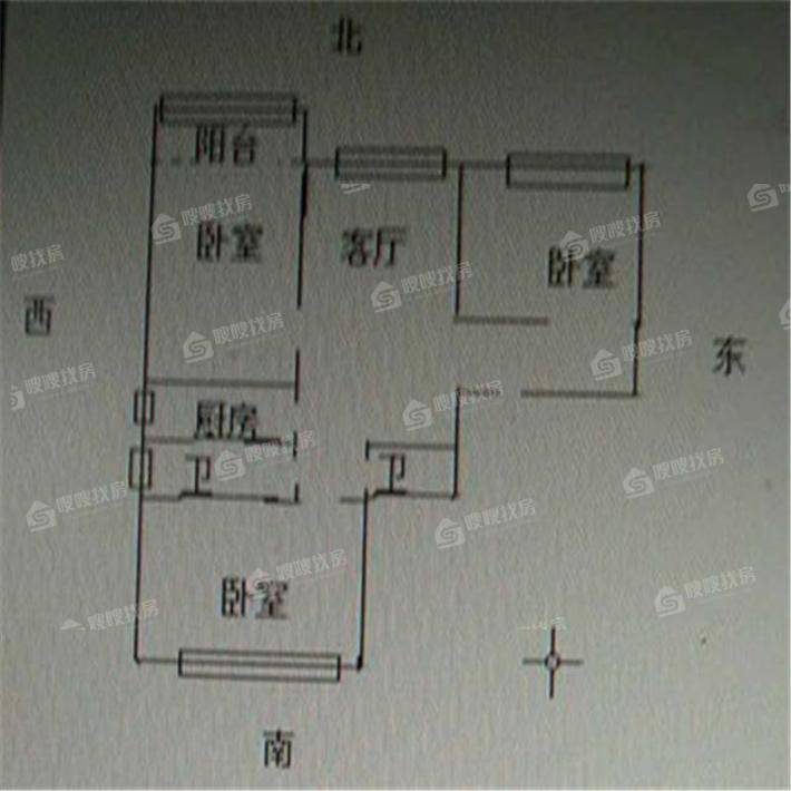 百合世嘉3室2厅2卫124㎡