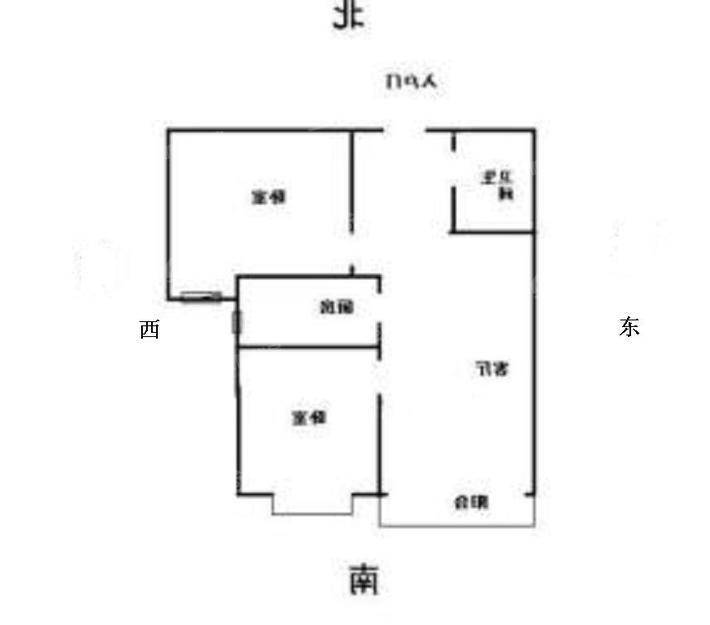 天成郡府南区2室1厅1卫89㎡