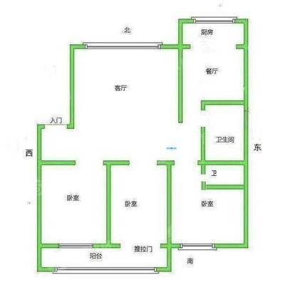 欣欣家园3室2厅2卫121㎡