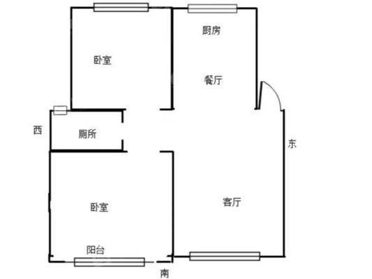 天成岭秀.岭贤府2室2厅1卫93㎡