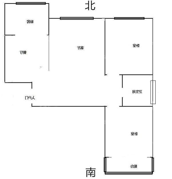 东方世纪城2室2厅1卫93㎡