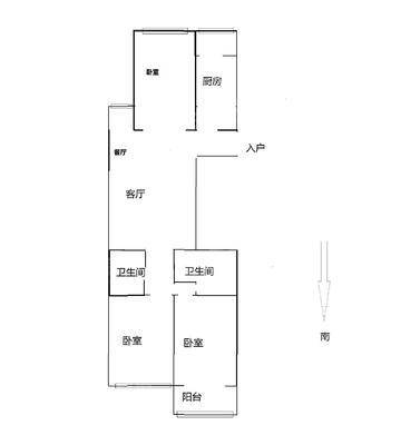 德生美地湾农鸿时利和3室2厅2卫132㎡