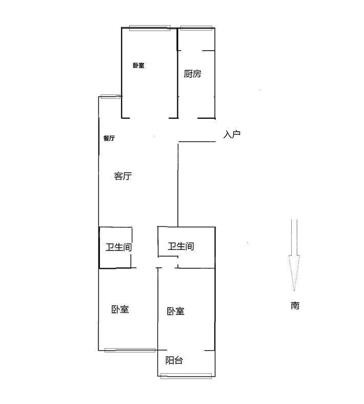 德生美地湾农鸿时利和3室2厅2卫132㎡