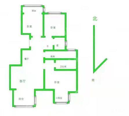 滨河龙韵3室2厅2卫117㎡