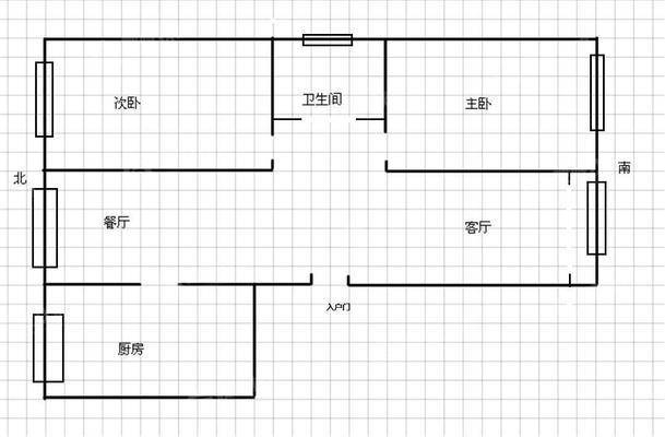 福溪帝苑一期2室2厅1卫94㎡