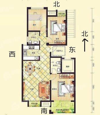 荣盛兰亭苑3室2厅2卫118㎡