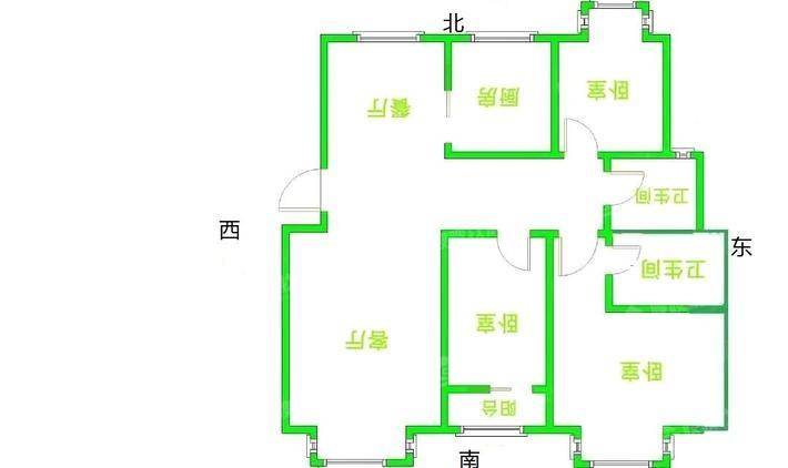 一城枫景3室2厅2卫133㎡