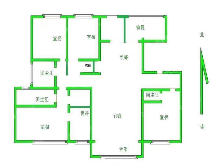 颐和庄园（三期A区）3室2厅2卫228㎡