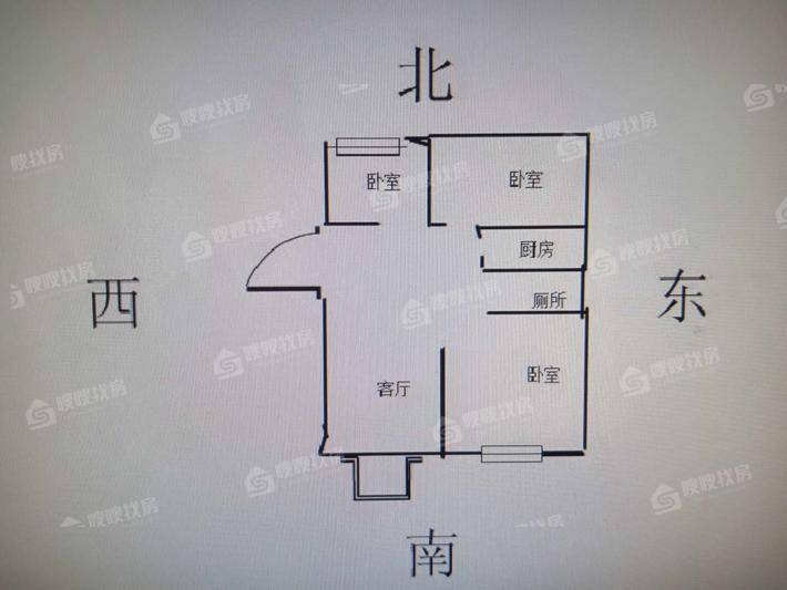 沧铁嘉苑3室2厅1卫88㎡