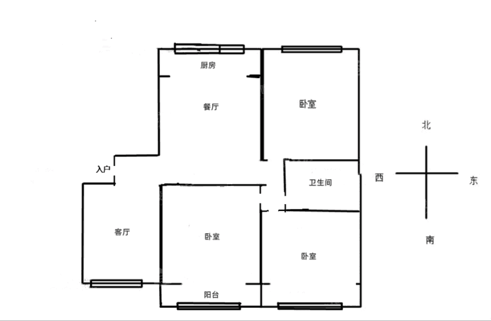 欣欣家园3室2厅2卫133㎡