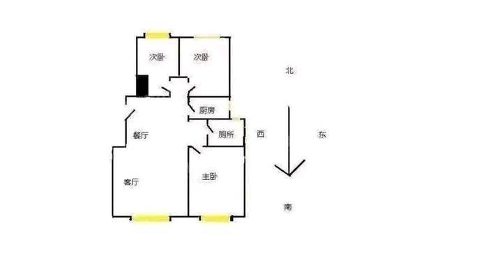 荣盛阿尔卡迪亚文承苑3室2厅1卫92㎡