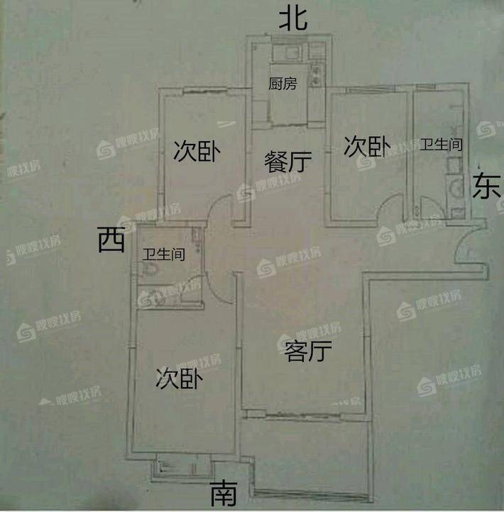 贻成御景国际3室2厅2卫130㎡