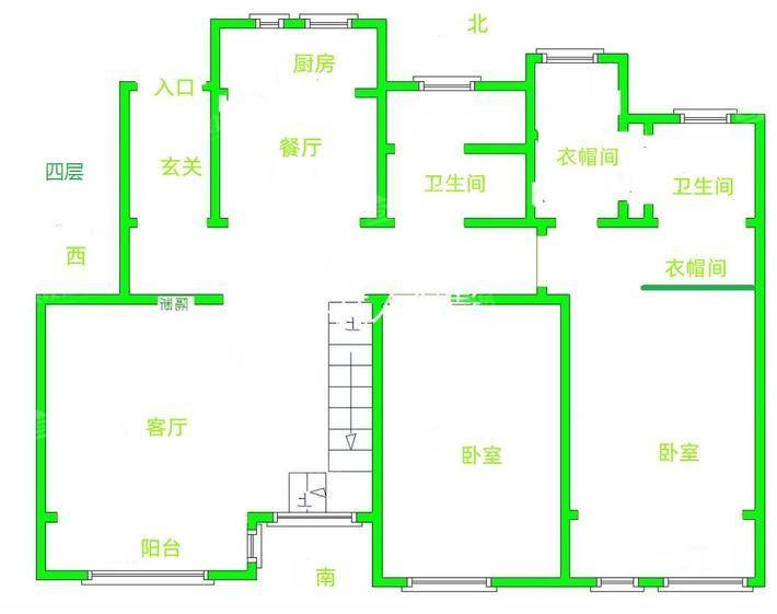 一世界洋房Y1-115室3厅4卫300㎡