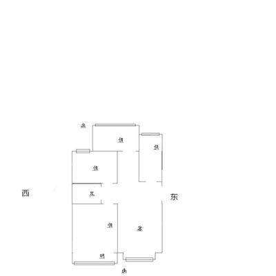 孔雀城A区3室2厅1卫100㎡