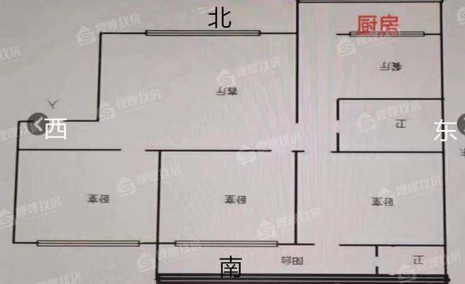 人才宿舍楼3室2厅2卫127㎡