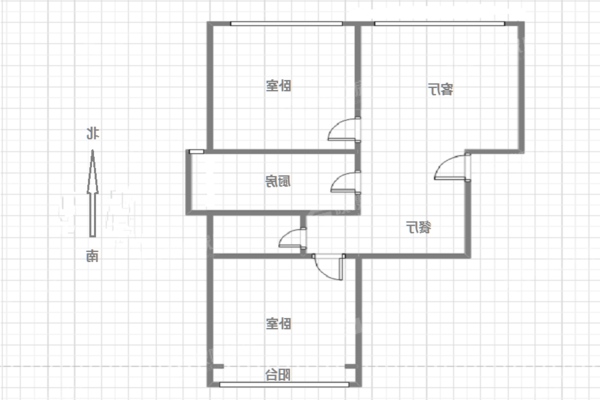 万润绿景园2室2厅1卫92㎡