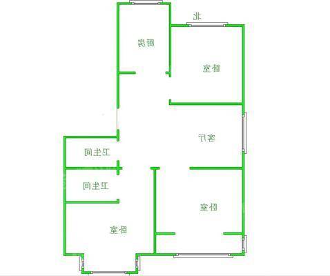 开元花园二期3室2厅2卫116㎡