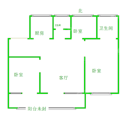 嘉禾一方三期3室2厅2卫130㎡