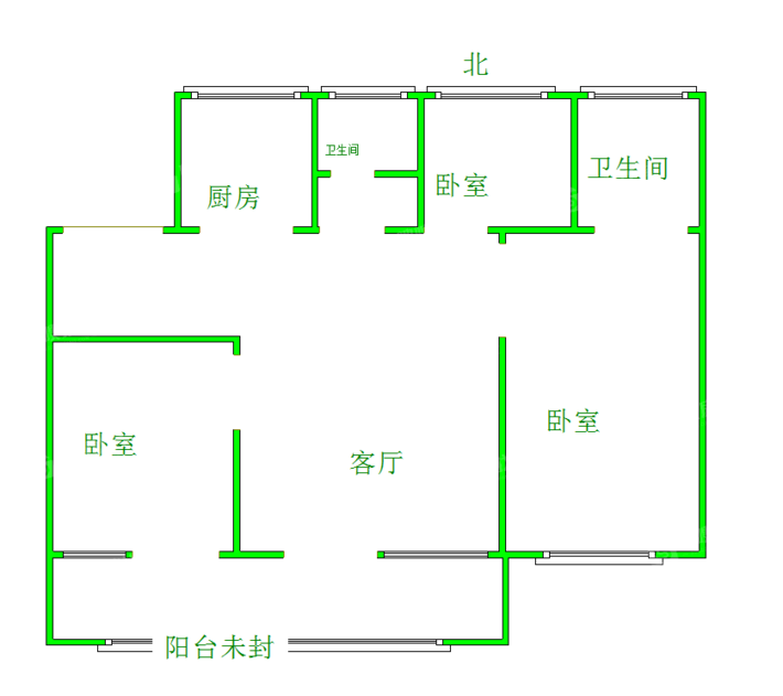 嘉禾一方三期3室2厅2卫130㎡