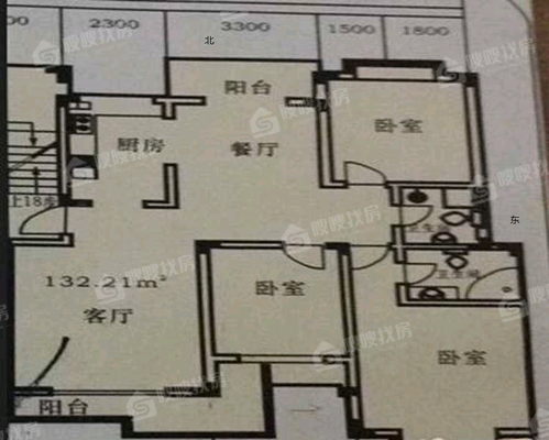 逸城浅水湾2室2厅2卫133㎡