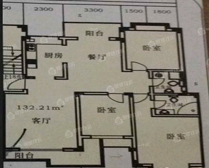 逸城浅水湾2室2厅2卫133㎡