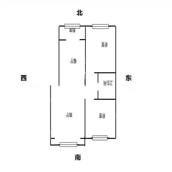 广信小区2室2厅1卫85㎡