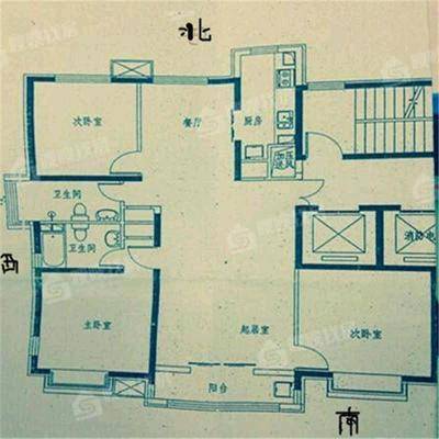 御河新城西区3室2厅2卫146㎡