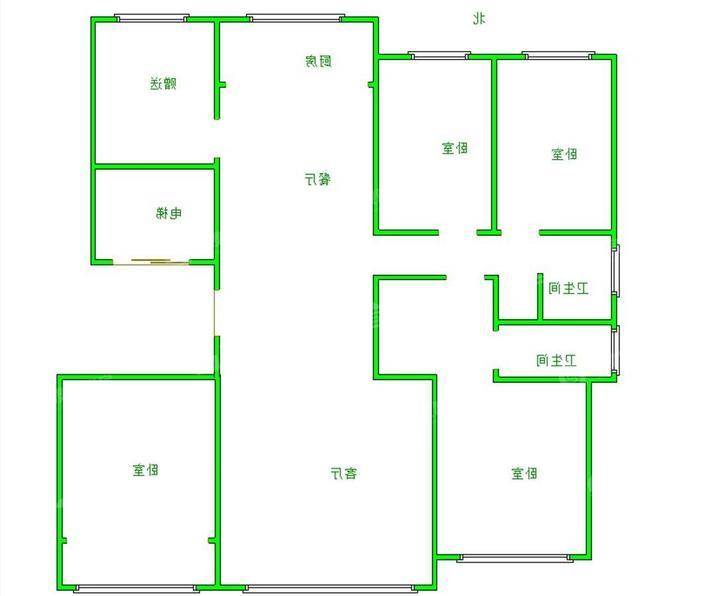 吉祥天著4室2厅2卫186㎡