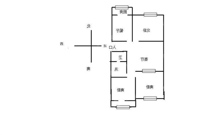 东环小区3室2厅1卫101㎡