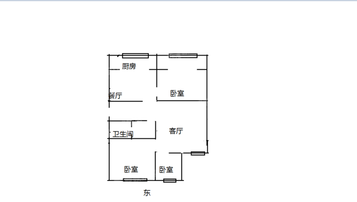 魁福园3室2厅2卫120㎡