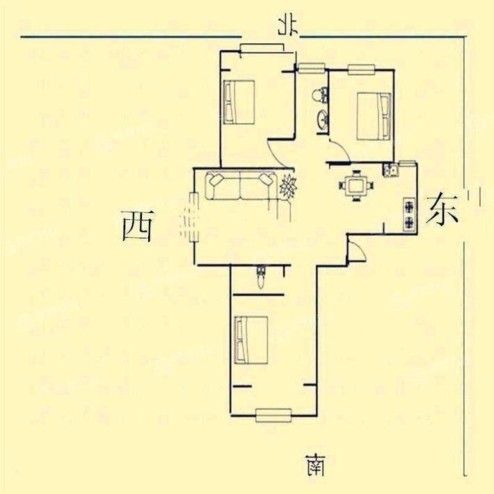 万润绿景园3室2厅2卫130㎡