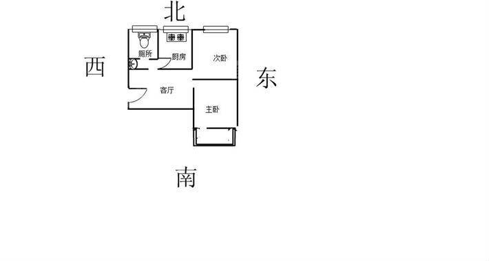 石油二部2室1厅1卫63㎡