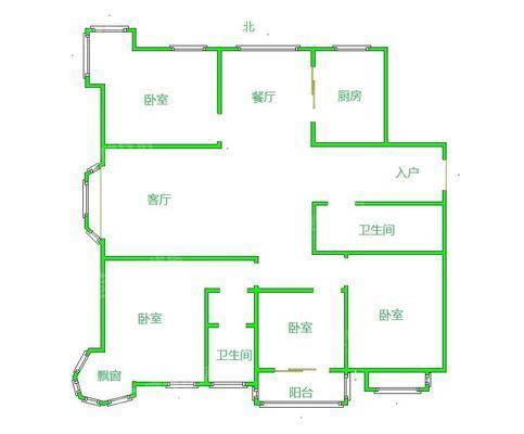 天成首府4室2厅2卫181㎡