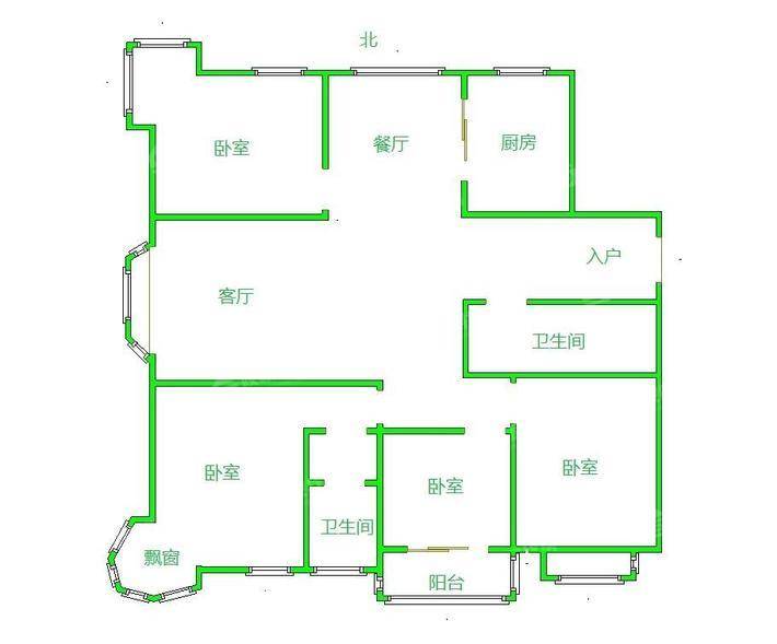 天成首府4室2厅2卫181㎡