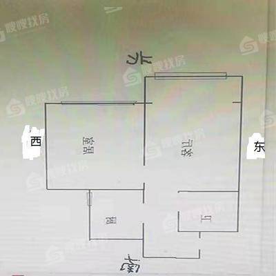 东方骏景1室1厅1卫54㎡