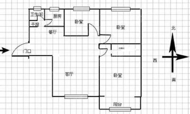 金鼎领域3室2厅2卫135㎡