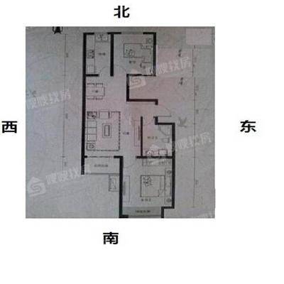 荣盛阿尔卡迪亚新儒苑2室2厅1卫93㎡