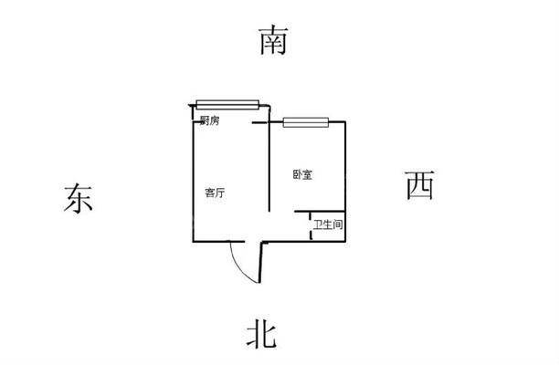 金鼎领域1室1厅1卫66㎡