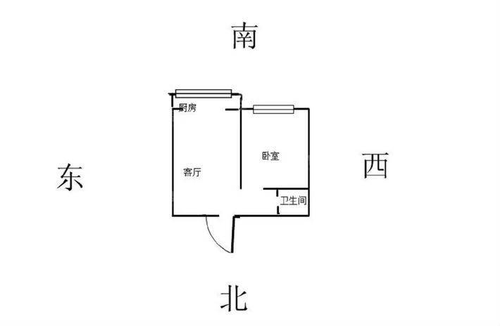 金鼎领域1室1厅1卫66㎡